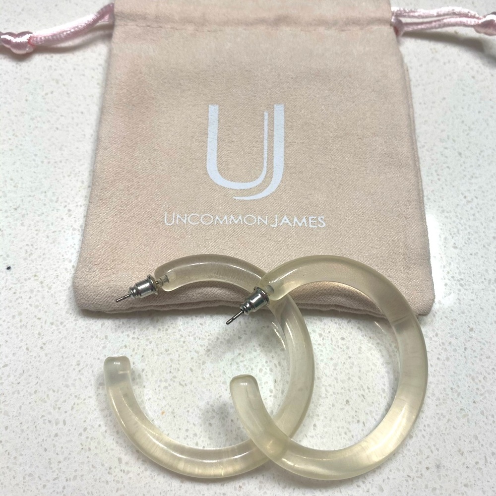 Uncommon James Lucite Hoops